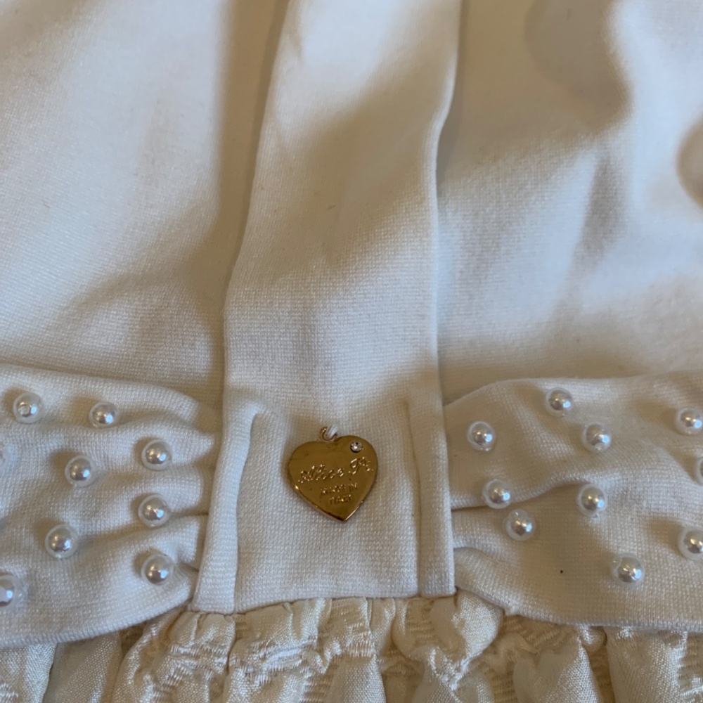 Girls white dress - Picture 2 of 8